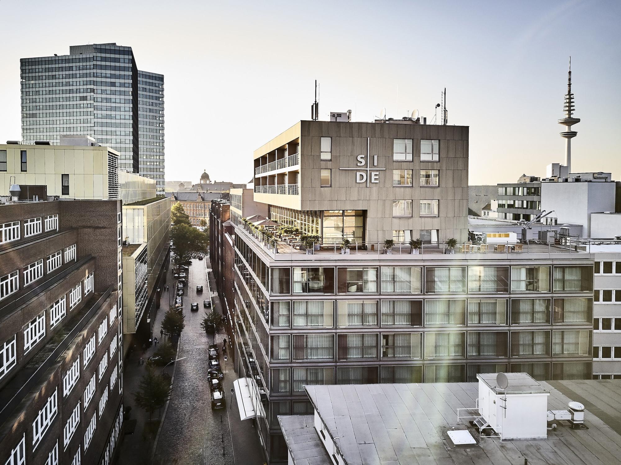 Side, Hamburg, A Member Of Design Hotels Exteriör bild