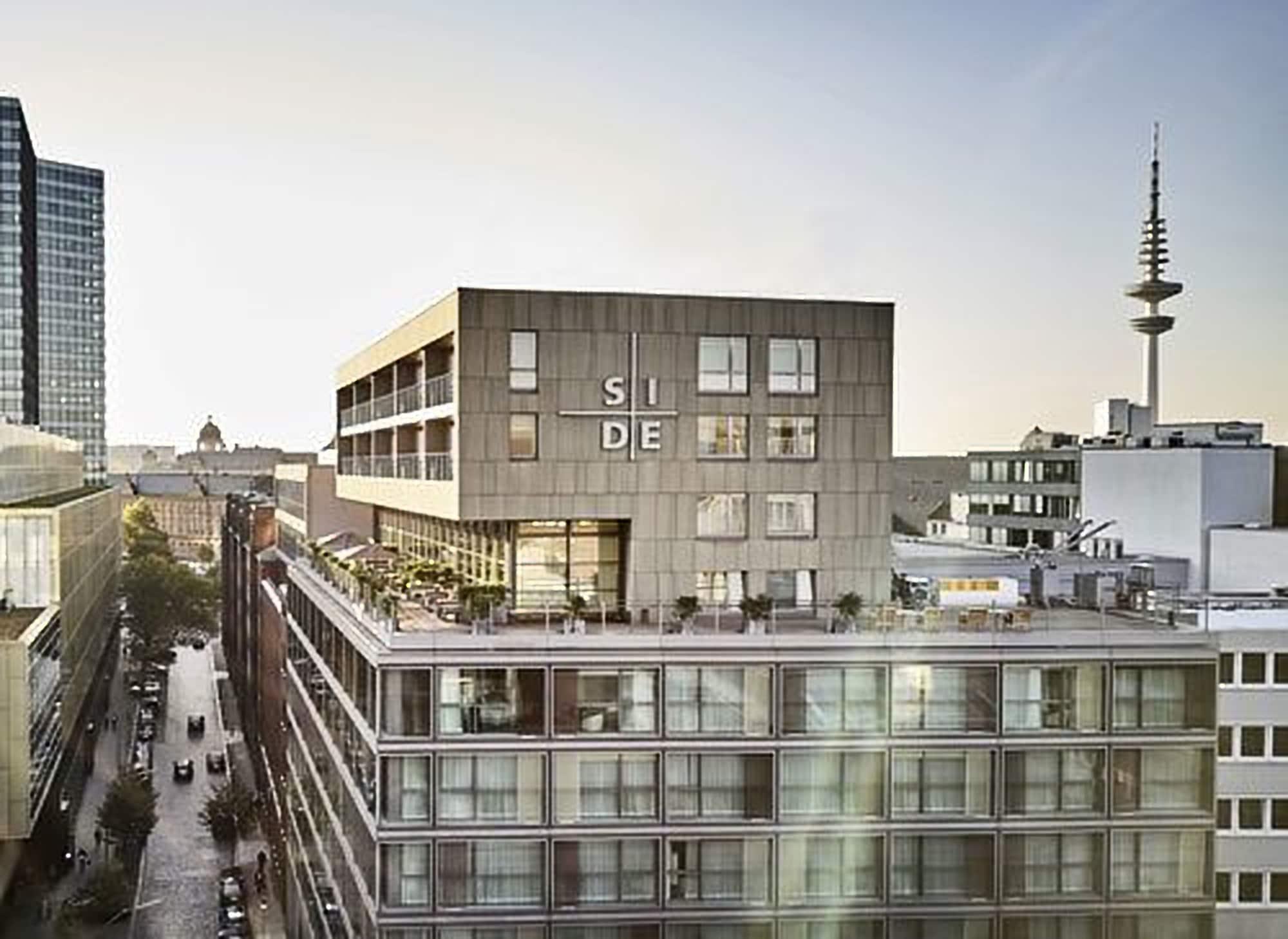 Side, Hamburg, A Member Of Design Hotels Exteriör bild